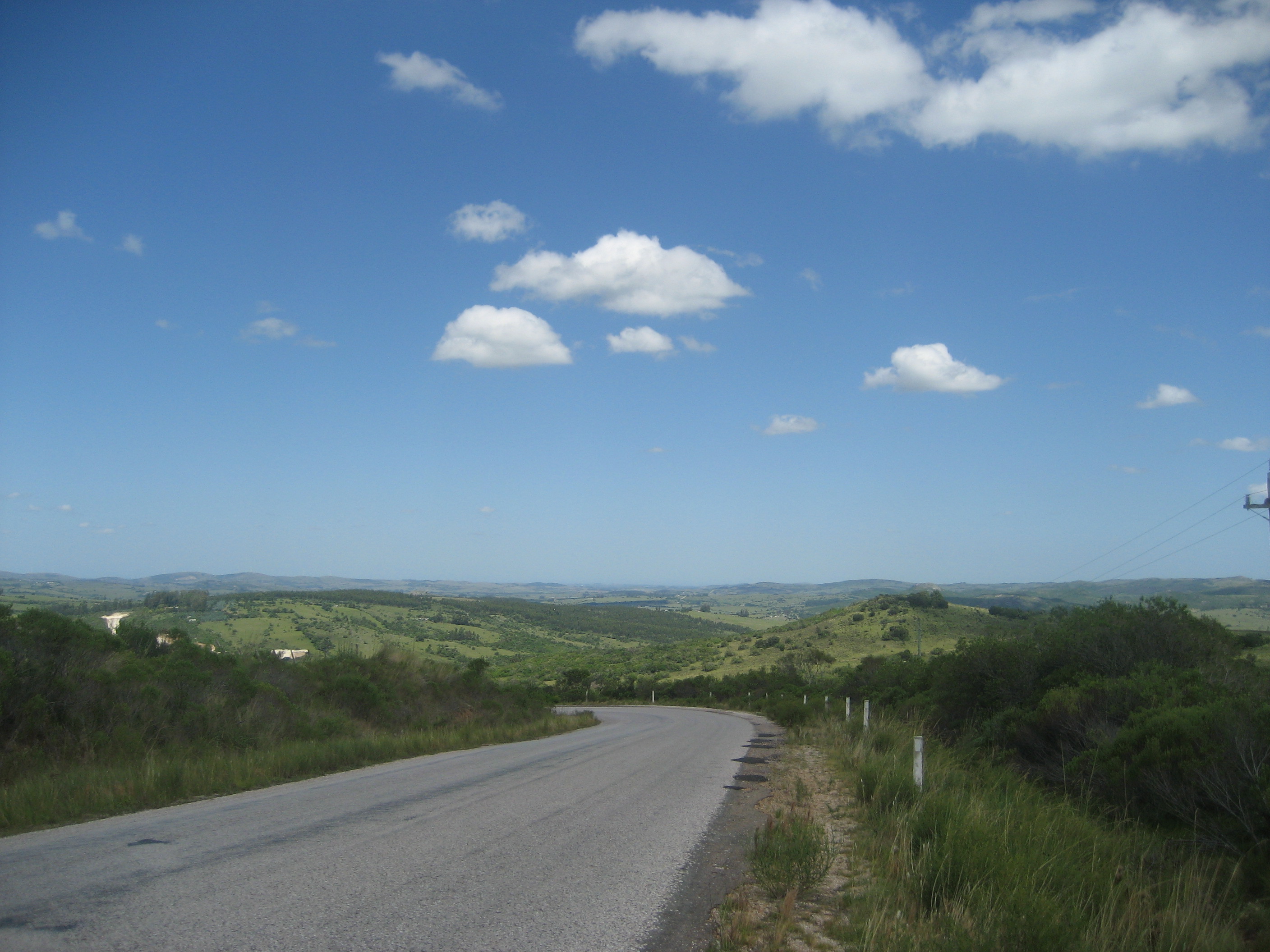 La route en Uruguay