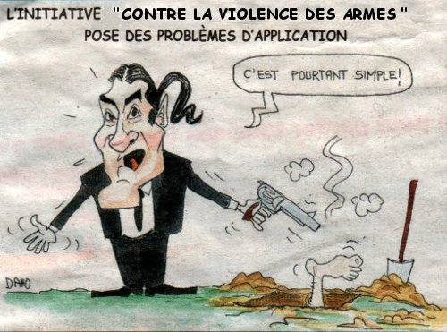 les armes interdites