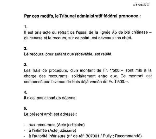 Decision TAF