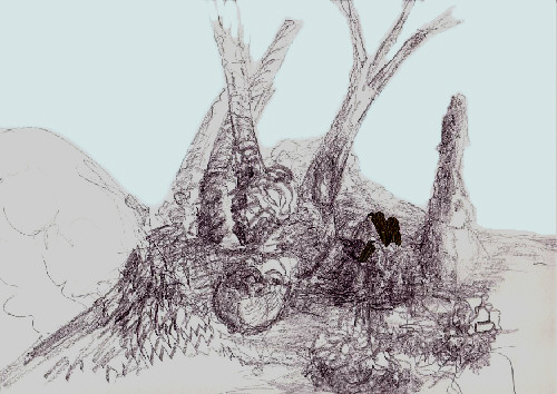 arbres morts