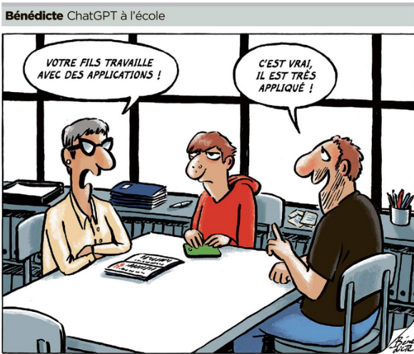 caricature Benedicte