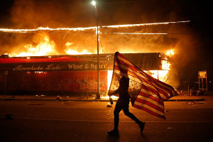 America burning
